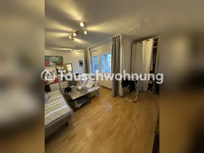 Tauschwohnung: Biete Zentrale 1 Zimmerwohnung im Tausch gegen 3 Z Whg. — photo 1